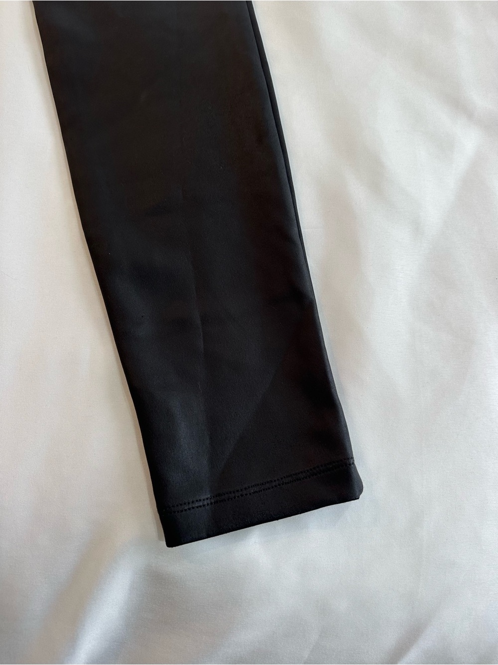 Express Black Faux Leather Leggings - Picture 4 of 4